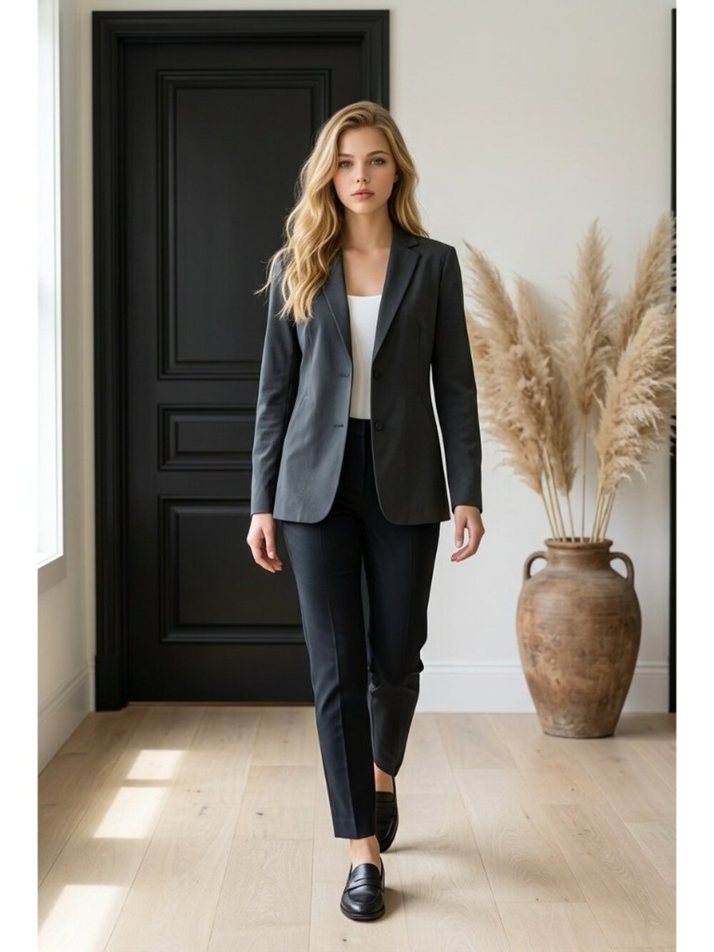 Lululemon Womens Black Lightweight Blazer Stretch Travel Jacket XS Petite